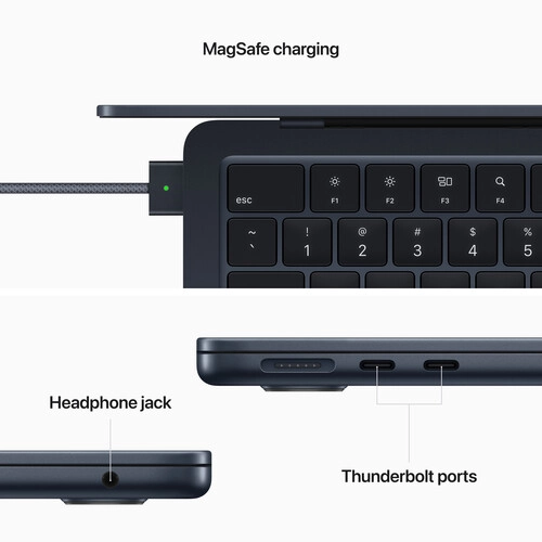 Apple 13.6″ MacBook Air (M2, Midnight) 8G SSD 256 | DIGCOM PREMIUM