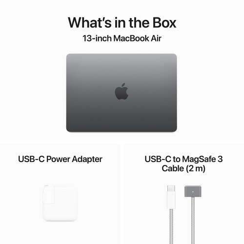 Apple MacBook Air de 13″ 16G RAM / SSD 512 (M3, meia-noite